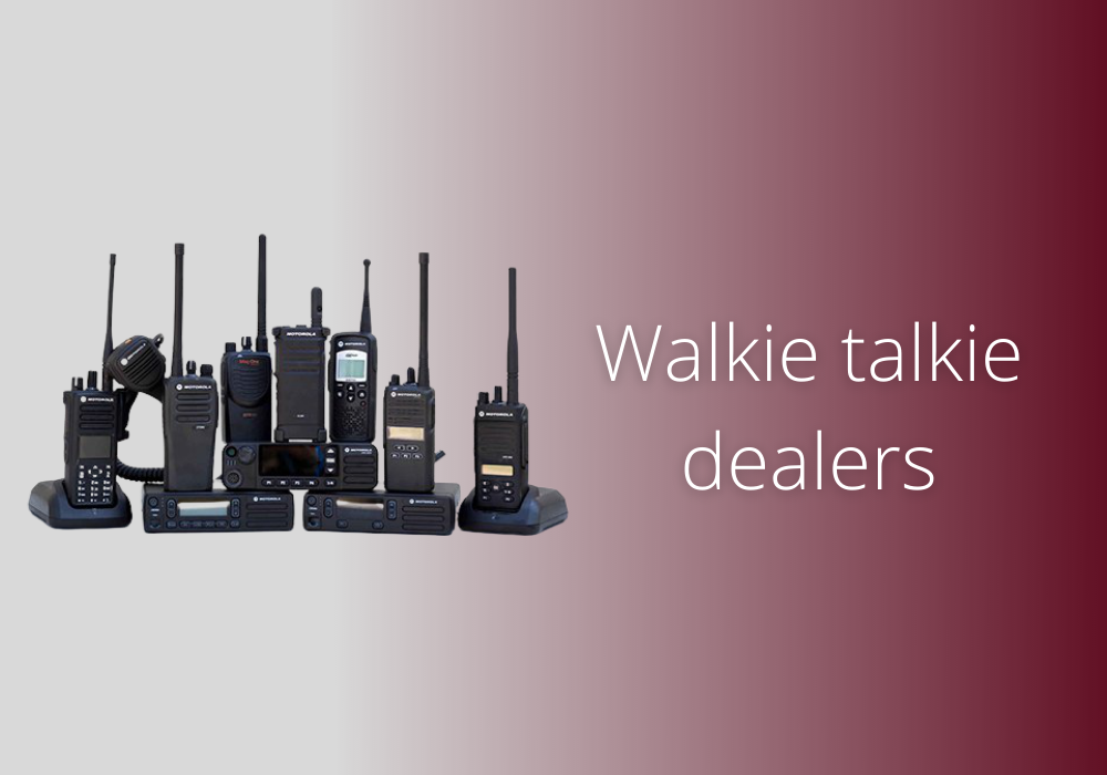 walkie talkie dealers - Gets telecom